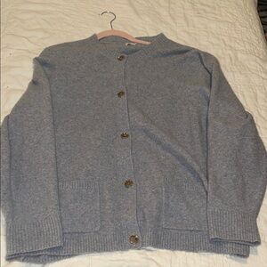 Blue/purple Women's cardigan